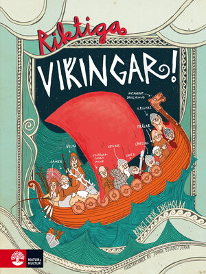 cover image of Riktiga vikingar!